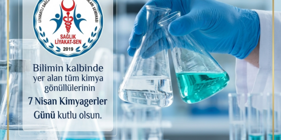 SAĞLIK SİSTEMİNİN BİLİM MUTFAĞI: KİMYAGERLER GÜNÜNÜZ KUTLU OLSUN!